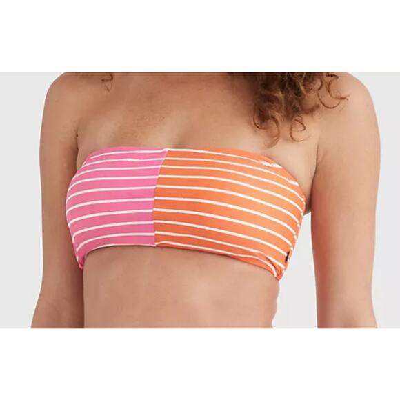 Tommy Hilfiger Stripe Bandeau Bikini Top, NWT, Large - Picture 2 of 7